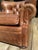 Chair and Ottoman Set in Saddle Toned Leather by Ralph Lauren For Sale - Image 14 of 17