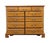 Late 20th Century Thomasville Furniture Forecast Collection Solid Oak Contemporary 54" Buffet Cabinet 12221-110 For Sale - Image 5 of 15