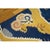 Chinese 1820s Blue Yellow Dragon Antique Chinese Ningxia Pillar Hallway Runner Rug For Sale - Image 3 of 6