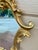1960s Italian Rococo Style Giltwood Wall Mirror For Sale - Image 5 of 10