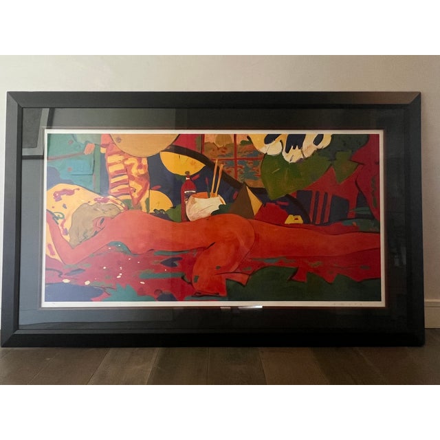 Purchased in 2010, print 170/175 - limited edition. Great condition! Beautiful print with vibrant colors and emotions....