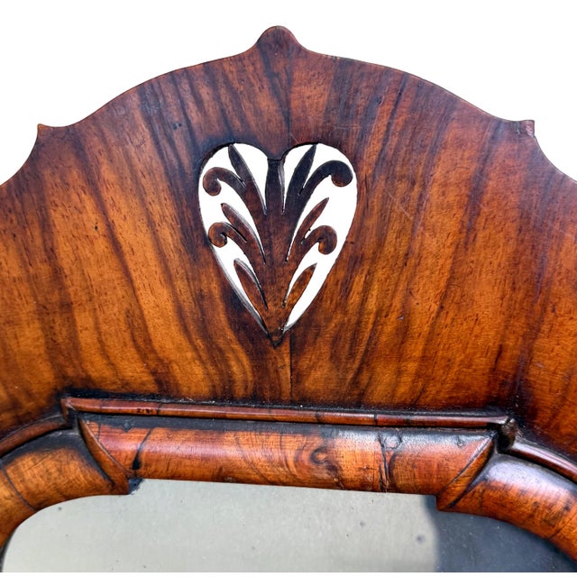 Georgian Walnut Dressing Table Mirror, 1720 For Sale - Image 14 of 16