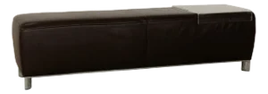 Leather Stool in Brown from Koinor Volare
