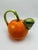 Italian Vintage Ceramic Orange Teapot For Sale In Charleston - Image 6 of 7
