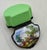 Mid 19th Century 19th Century French Samson Enamel Patch Trinket Box Pastoral Scene For Sale - Image 5 of 8