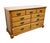 Link Taylor Countryside Collection Solid Oak Early American Rustic 55" Double Dresser 6602 For Sale - Image 4 of 14