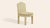 Contemporary Citron Leo Dining Chairs by Ceraudo, 1970s, Set of 2 For Sale - Image 3 of 6