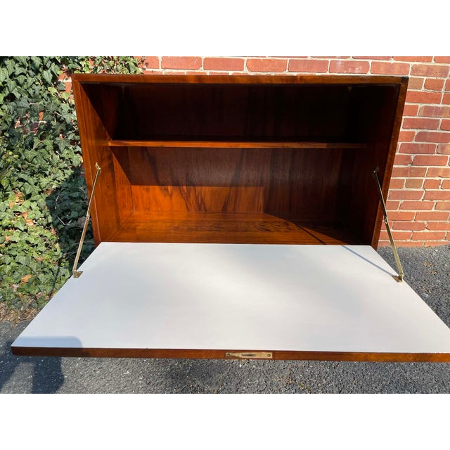 1960s Mid Century Teak Media & Vinyl Record Cabinet For Sale - Image 13 of 15