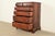 Stickley American Colonial Solid Cherry Wood Highboy Dresser | Circa 1950s For Sale In South Bend - Image 6 of 13