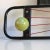 French Coat Rack with Balls and Mirror, 1950s For Sale - Image 4 of 8