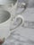 Late 19th Century Hand Painted Peonies on Porcelain Leuchtenburg,Germany Demitasse Tea Cups - 4 pcs For Sale In San Francisco - Image 6 of 12