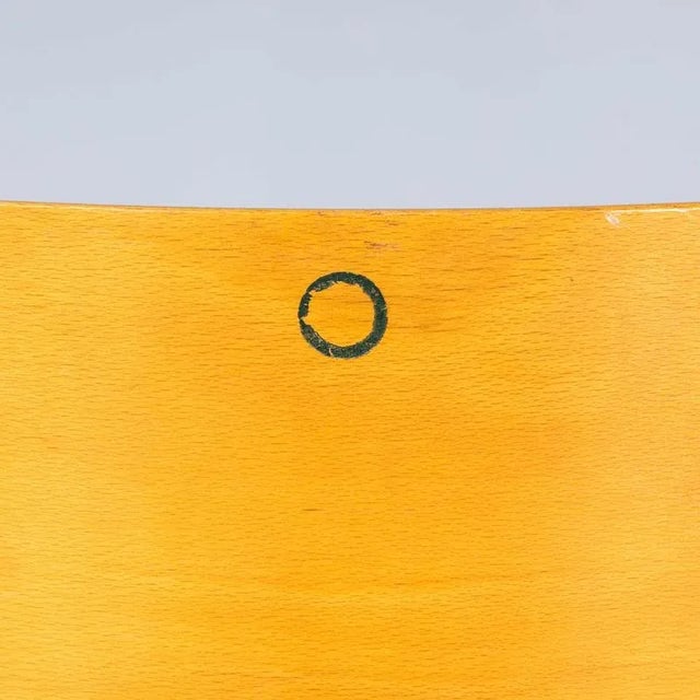 Vintage Beech Stacking Dining Chair, 1950s For Sale - Image 10 of 14