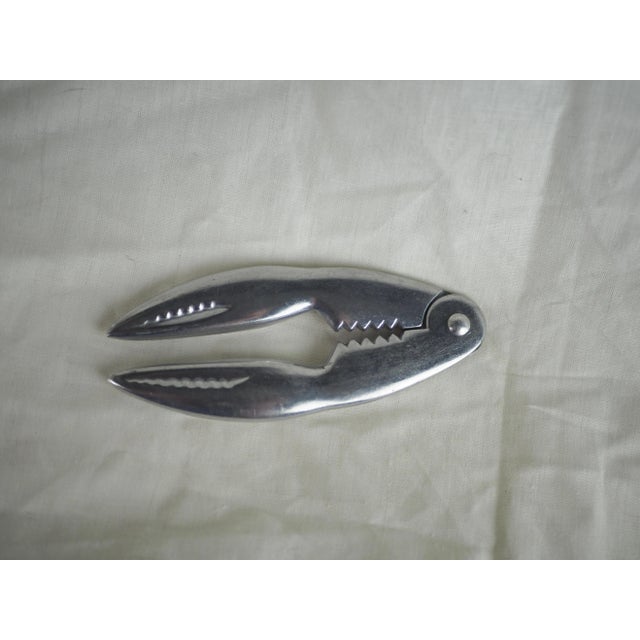 Vintage 1970's Westmark Cracky Chrome Lobster Claw Crackers Made in West Germany For Sale - Image 13 of 13