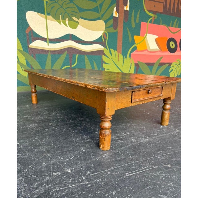 Primitive Coffee Table For Sale - Image 13 of 16