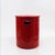 Red Plastic Laundry Basket and Stool from Gedy, Italy, 1970s For Sale - Image 6 of 14