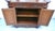 Sideboard Chiffonier with Mirror Top and Rounded Faceted Leaded Glass Doors, Germany, 1890s For Sale - Image 4 of 16