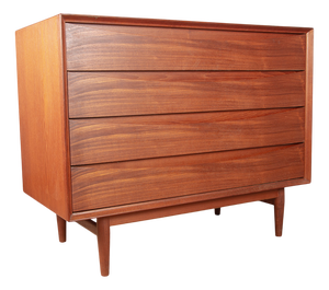 Danish Teak Chest of 4 Drawers by Arne Vodder for Sibast, 1960s