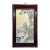 Chinese Framed Porcelain Bai Ying Tu Plaque For Sale