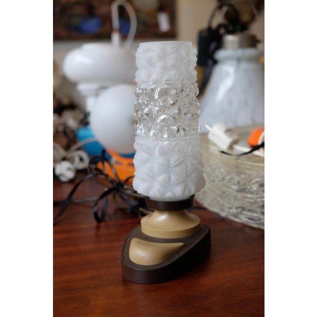 Vintage Space Age Table Lamps, 1970s, Set of 2 For Sale - Image 4 of 5