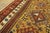 1880s Goldenord Diamond Tribal Antique S. Caucasian Carpet 3'6'' X 8'9'' Knotted Wool Runner Rug For Sale - Image 9 of 12