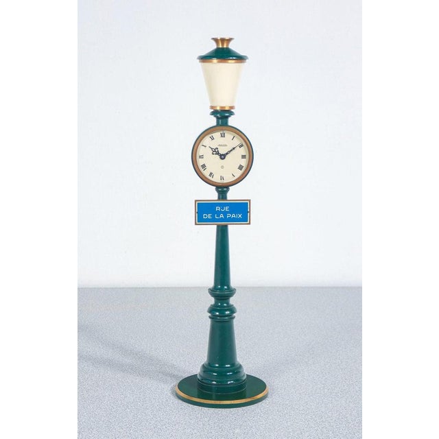 Rue de la Paix Lamp Clock from Jaeger For Sale - Image 10 of 18