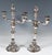 Antique Vienna 3-Flame Biedermeier Silver Candleholders, 1857, Set of 2 For Sale - Image 3 of 15