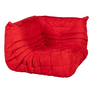 Red Togo Corner Sofa by Michel Ducaroy for Ligne Roset, France, 1973 For Sale