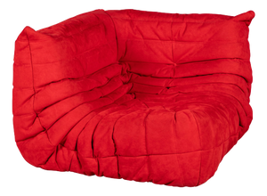 Red Togo Corner Sofa by Michel Ducaroy for Ligne Roset, France, 1973