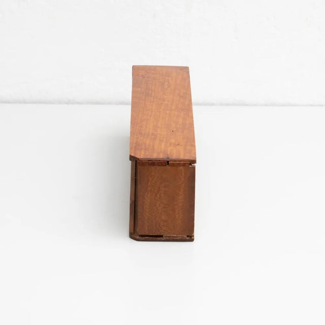 Wood Cabinet of Curiosities Sculptural Artwork, 1950s For Sale - Image 7 of 12