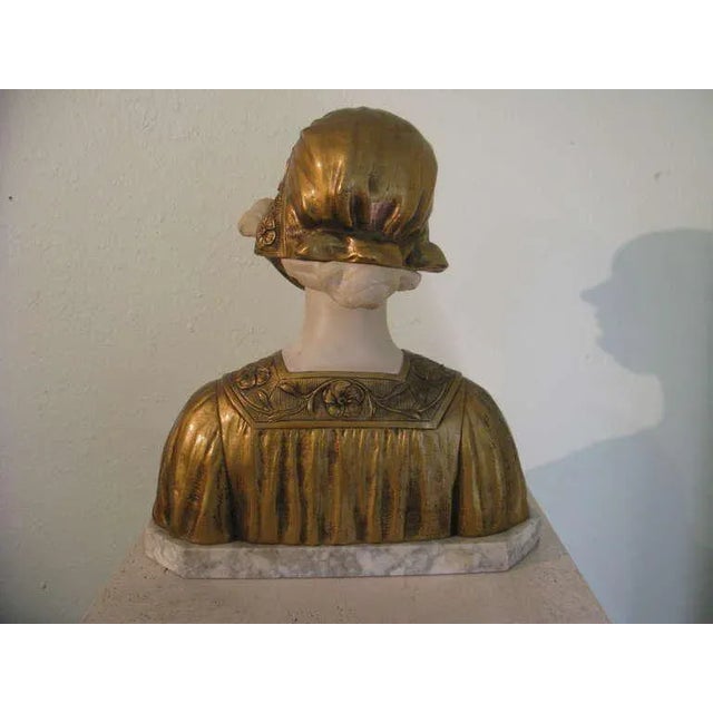 Own an historic Rare Exquisite Royal Sculpture Portrait of a QUEEN-- - Queen Wilhelmina of the Netherlands by Dutch artist...