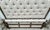 Wood King Sleigh Bed Vintage Transitional Style Tufted Upholstered Linen Taupe For Sale - Image 14 of 15