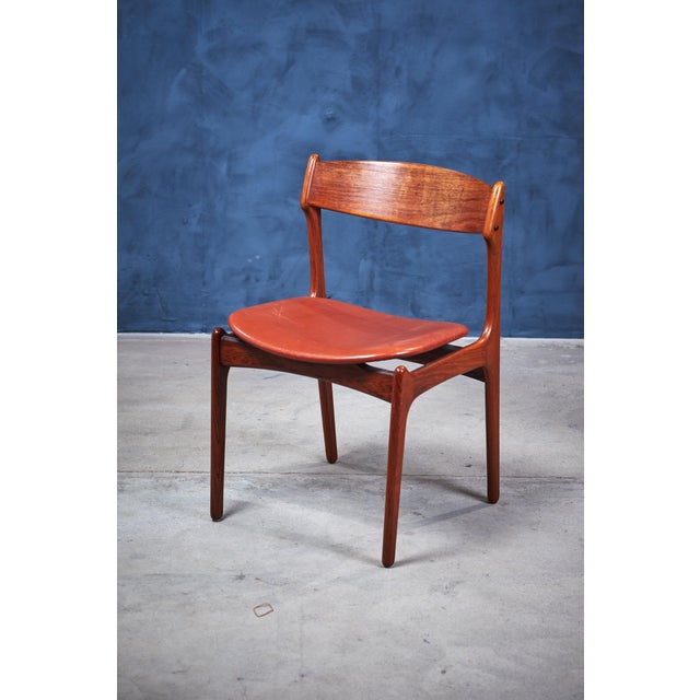 Vintage Danish Rosewood Dining Chairs by Erik Buch, 1960s, Set of 6 For Sale - Image 6 of 9