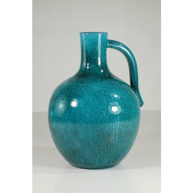 Mid-Century Modern Italian Ceramic Vase by Marcello Fantoni, 1950s For Sale - Image 10 of 10
