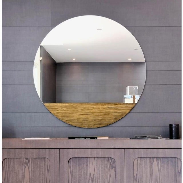 Not Yet Made - Made To Order Orizzonte 600 Tondo Oro Mirror by Disain1971 For Sale - Image 5 of 8