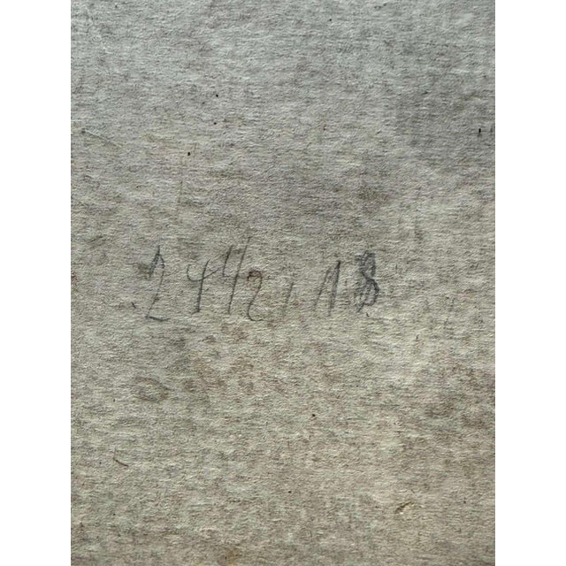 Signed Oil on Panel – Dutch Golden Age Manner Tavern Scene, 19th Century. For Sale - Image 14 of 15