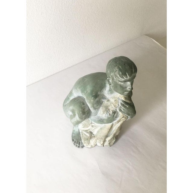 1990s Italian Bronze Sculpture by Giuseppe Bergomi, 1995 For Sale - Image 5 of 18