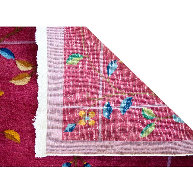 Early 20th Century Chinese Art Deco Rug For Sale - Image 12 of 13