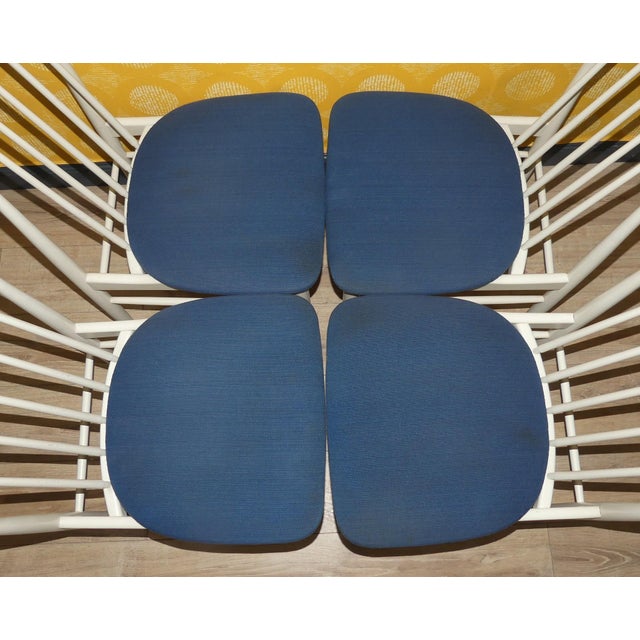 Vintage Kitchen Chairs with Spindles, 1960s, Set of 4 For Sale - Image 9 of 12