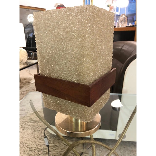 Resin Table Lamp, 1960s For Sale - Image 6 of 9