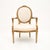 Vintage French Giltwood Salon Chair, 1930s For Sale - Image 11 of 11