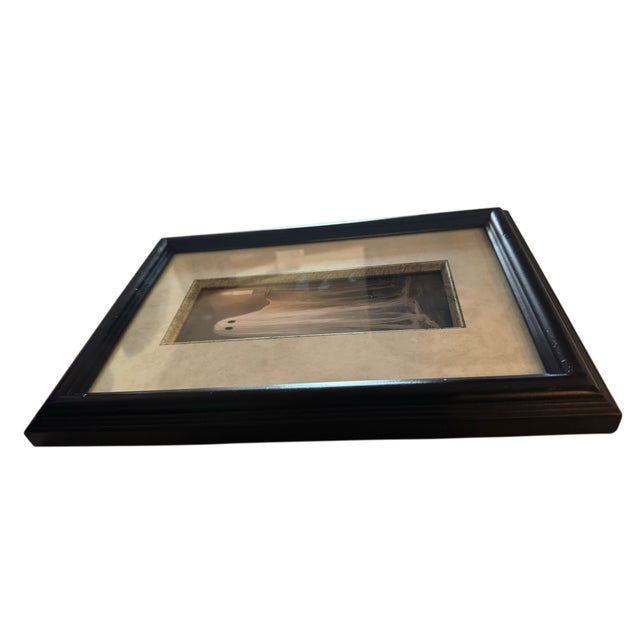 Pair of Framed Ghost With Candles Portrait Prints | Gothic Halloween Wall Art For Sale - Image 9 of 9