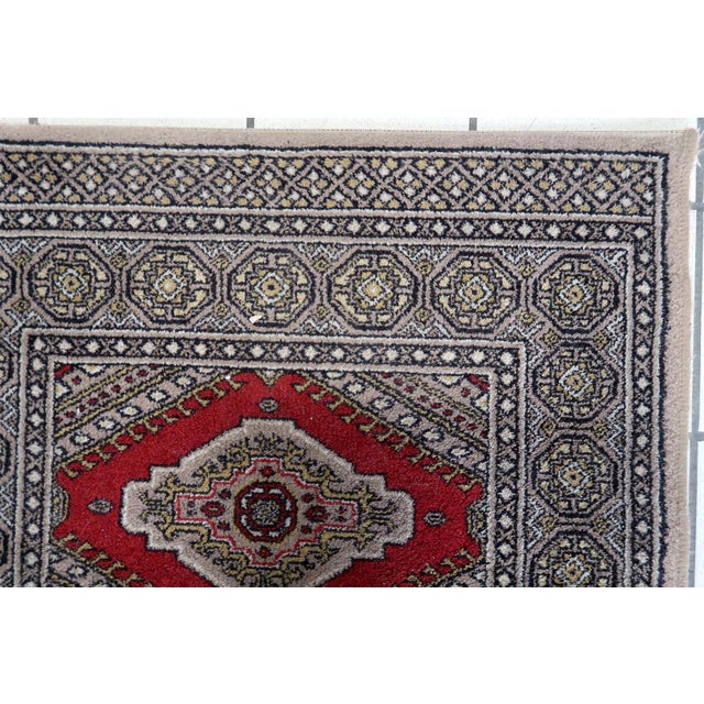 1970s, Vintage German Geometric Rug 2.3' X 4.6' For Sale - Image 9 of 11
