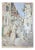 Schürholz Hans, Baška Street View KRK Street Dalmatia Croatia, 1930, Oil on Canvas For Sale
