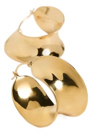 Example of Minimalist Huggies and Hoop Earrings