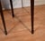 1910s Pair Antique English Hepplewhite Mahogany Side Tables / End Tables For Sale - Image 13 of 18