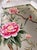 Hand-Painted Chinoiserie Wallpaper Panels on Champagne Gold Leaf — Peony & Bird Scene, 3'×8' Each, Set of 2 For Sale - Image 4 of 5