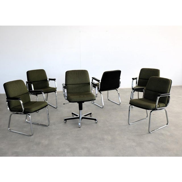 Conference Chairs from Sedus, 1960s, Set of 6 For Sale - Image 14 of 14
