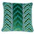 This 20" x 20" pillow features Florentine Velvet in Emerald paired with Gustave Silk Lip Cord in Peacock. Ooh la la! This...