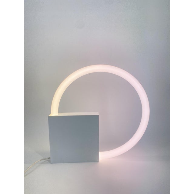 Minimalist The Circle TC6 Table Lamp by Alto van den Nieuwelaar for Artimeta, 1968 For Sale - Image 11 of 18
