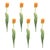 Rustic Tulip Floral Stem (Set of 6) For Sale - Image 3 of 3